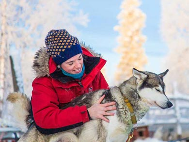 Hut to Hut Aurora Husky Safari in Lapland | Photo: HHS