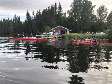 Self-guided Kayaking on the &Aring;ngerman River | Photo: HKK