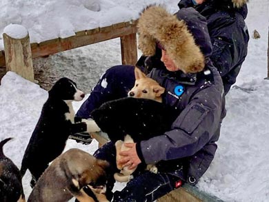 Wilderness Lodge and Husky Sledding in Swedish Lapland | Photo: KST