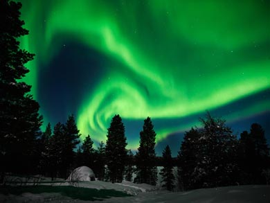 The tour gives good chances for Northern Lights | Photo: William Reavell