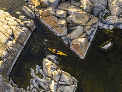 The Stockholm Archipelago is a landscape made for kayakers | Photo: KT