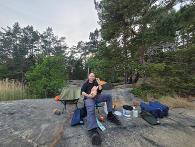 Taking time to relax is just as important as being active for this experience! | Photo: KT