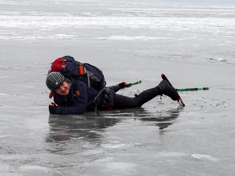 Falling is part of learning! | Photo: Olena Kozachok