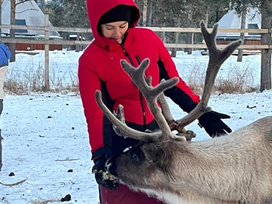 Reindeer Encounter and S&aacute;mi Experience in Lapland | Photo: Sarah Shamel