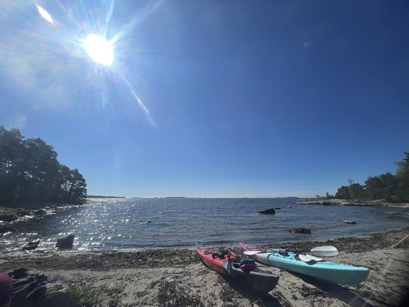 Self-guided Sea Kayaking in the Helsinki Archipelago