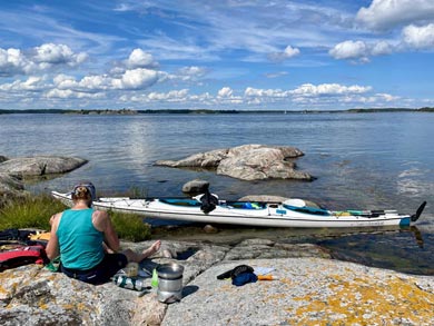 Self-guided Sea Kayaking in St Anna and Gryt | Photo: C. SwansonK
