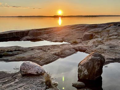 Self-guided Sea Kayaking in St Anna and Gryt | Photo: John and Jenny Baston