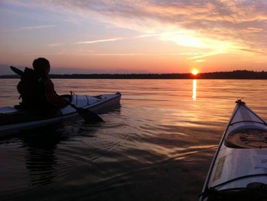 Self-guided Sea Kayaking in St Anna and Gryt | Photo: C. Swanson