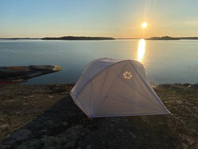 Self-guided Sea Kayaking in St Anna and Gryt | Photo: C. Swanson