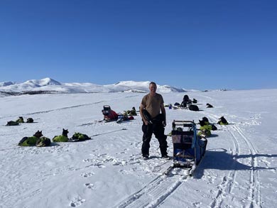 Wilderness Dogsled Adventure in Vindelfj&auml;llen | Photo: Chris Bryce