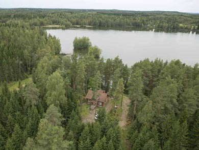 Cabin Taina (aerial view) | Photo: TET