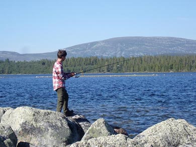 Rogen offers wonderful opportunities for fishing during the tour | Photo: Tannus Masters-Dray