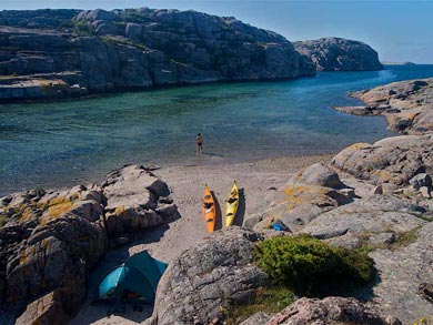 Self-guided Sea Kayaking in Bohusl&auml;n (Option 2 tour) | Photo: J. Hermanssson
