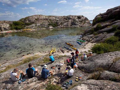 Sea Kayaking Camp in Bohusl&auml;n | Photo: J. Hermansson
