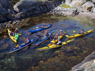 Sea Kayaking Camp in Bohusl&auml;n | Photo: J. Hermansson