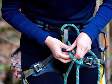 The multi-activity itinerary includes a climbing day | Photo: J. Hermansson