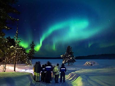 Northern Lights in Hossa | Photo: Markus Sirkka