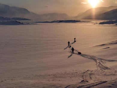 Backcountry Skiing and Winter Camping in Abisko | Photo: Clive Coffey