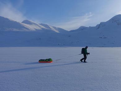 Backcountry Skiing and Winter Camping in Abisko | Photo: Clive Coffey